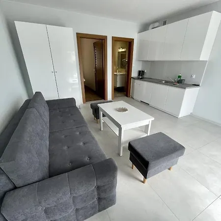 Ostoja Nad Rzeka Apartment Leba Exterior photo